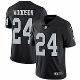 Nike Oakland Raiders #24 Charles Woodson Black Team Color NFL Vapor Untouchable Limited Jersey,baseball caps,new era cap wholesale,wholesale hats